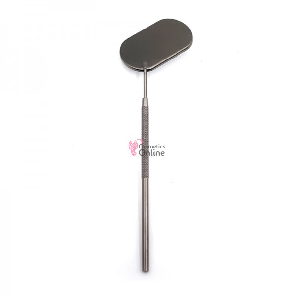 Oglinda pentru extensii gene false metalica Amelie Dreptunghiulara AD01 Silver Dark